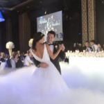 first dance with smoke effect weddings parties entertainment e