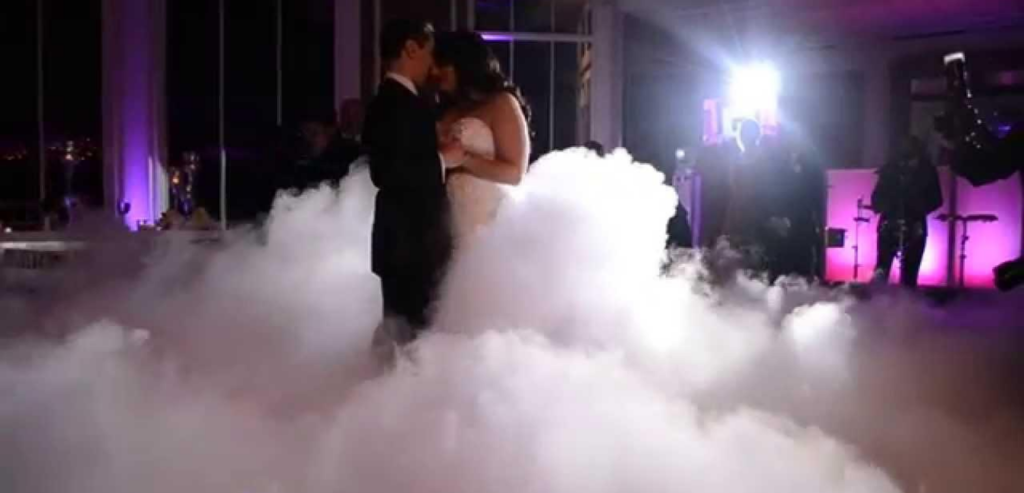 first dance with smoke effect weddings parties entertainment g