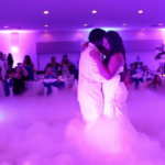 first dance with smoke effect weddings parties entertainment h