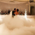 first dance with smoke effect weddings parties entertainment n