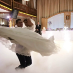 first dance with smoke effect weddings parties entertainment r