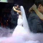 first dance with smoke effect weddings parties entertainment t